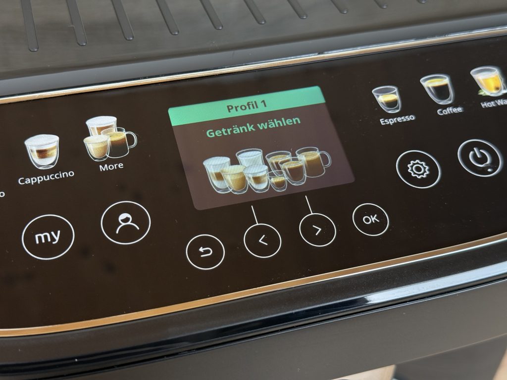 De'Longhi Magnifica Evo Next ECAM 310.60.B Kaffeevollautomat Startbildschirm