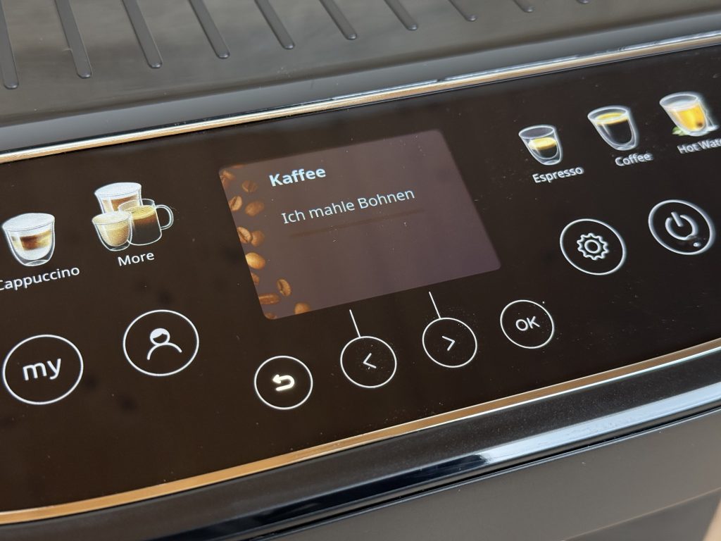 De'Longhi Magnifica Evo Next ECAM 310.60.B Kaffeevollautomat Information bei der Zubereitung 1