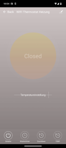 App der Beycold 900 Infrarotheizung