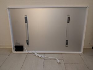 Beycold 900 Infrarotheizung von hinten