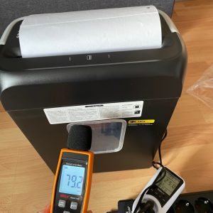 Bonsaii C237-B Aktenvernichter Lautstärke
