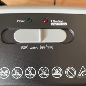 Bonsaii C237-B Aktenvernichter Schiebeschalter