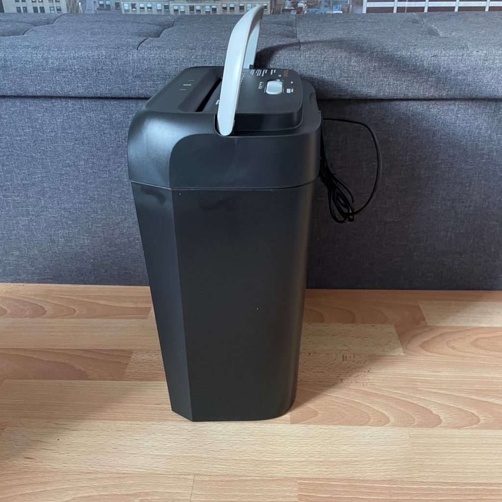 Bonsaii C237-B Aktenvernichter seitlich