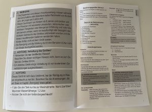 Clatronic® DBS 3749 Dampfbügelstation Bedienungsanleitung