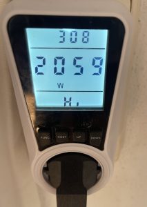 Clatronic® DBS 3749 Dampfbügelstation Leistung beim kontinuierlichen Dampfausstoß