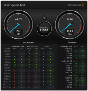 Transcend StoreJet ‎TS1TSJ25H3P 1TB externe Festplatte DiskSpeedTest