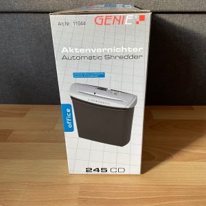 GENIE 245 CD Aktenvernichter Karton