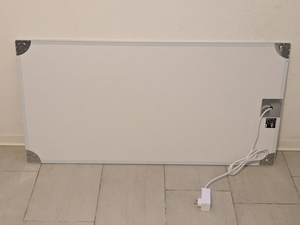 Heidenfeld HF-HP 100-3 Infrarotheizung von hinten