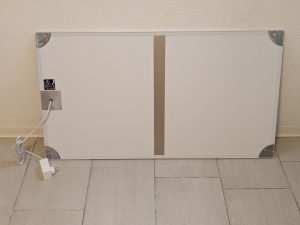 Heidenfeld HF-HP 105 Infrarotheizung von hinten