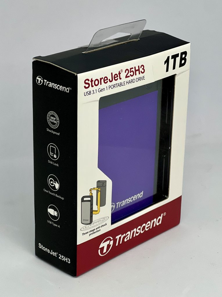 Transcend StoreJet ‎TS1TSJ25H3P 1TB externe Festplatte