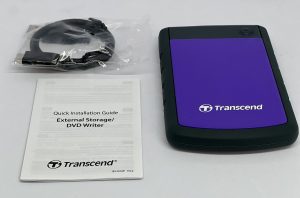 Transcend StoreJet ‎TS1TSJ25H3P 1TB externe Festplatte Lieferumfang