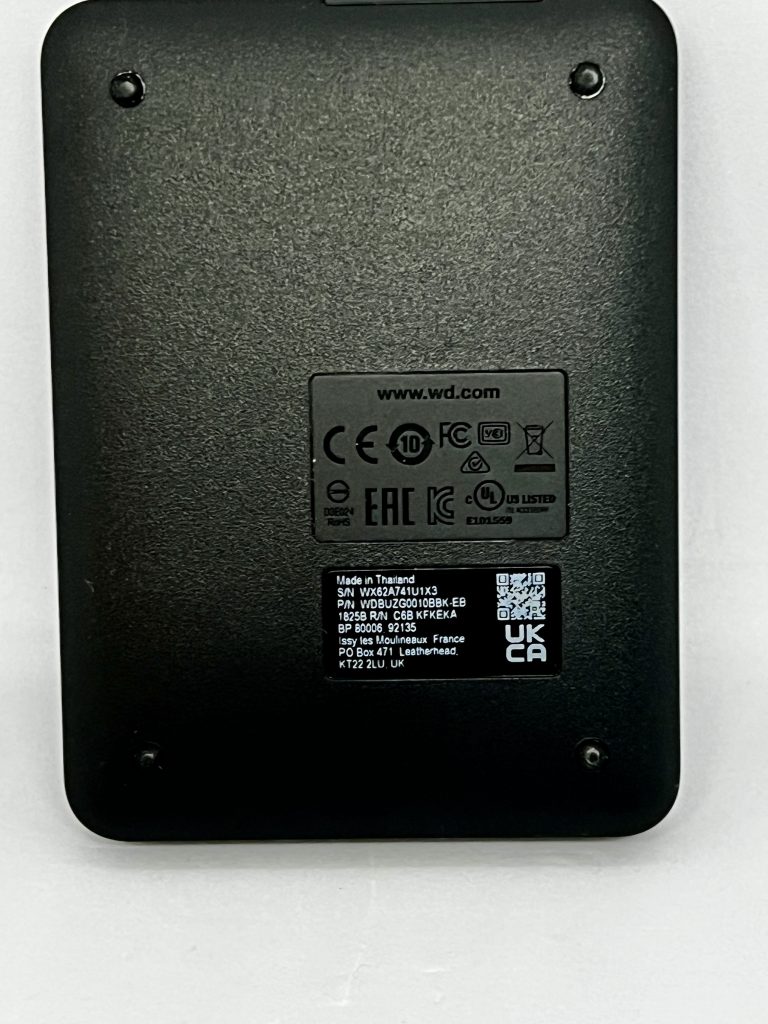 WD Elements WDBU6Y0020BBK Rückseite