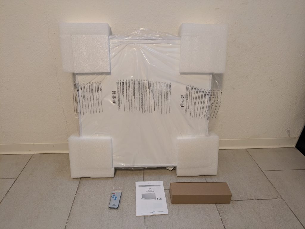 Kesser 350W Infrarotheizung verpackt