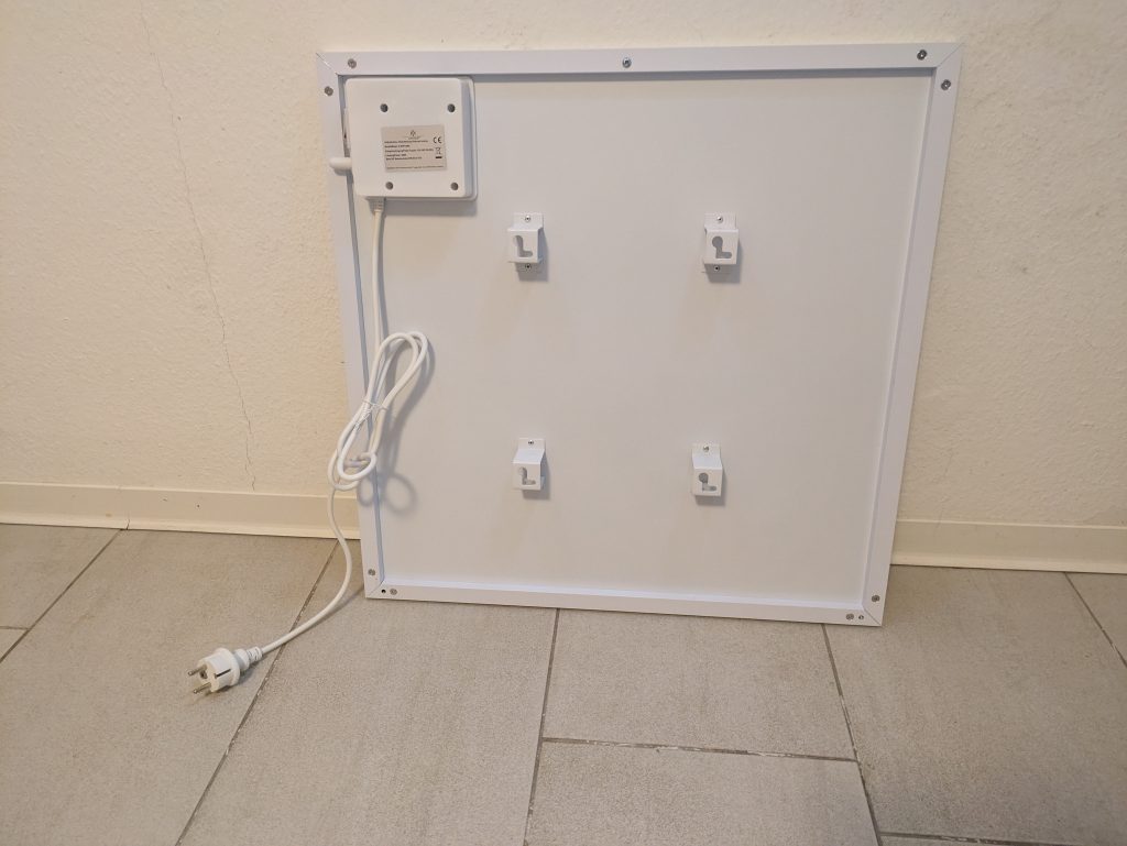 Kesser 350W Infrarotheizung von hinten