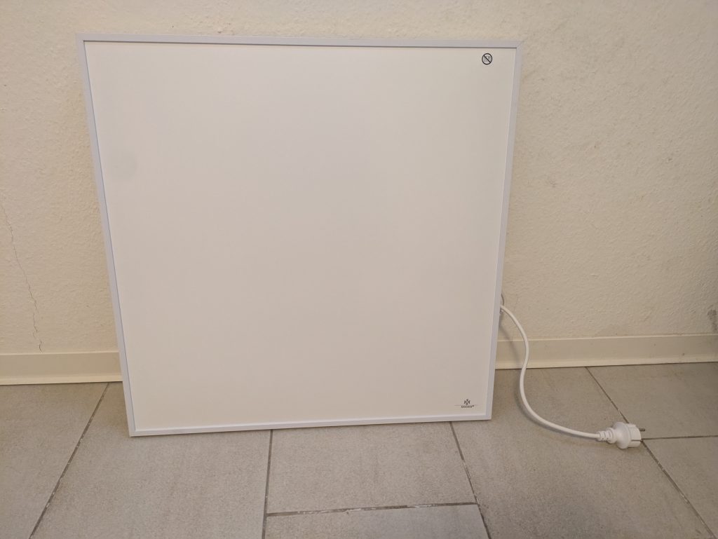 Kesser 350W Infrarotheizung von vorne
