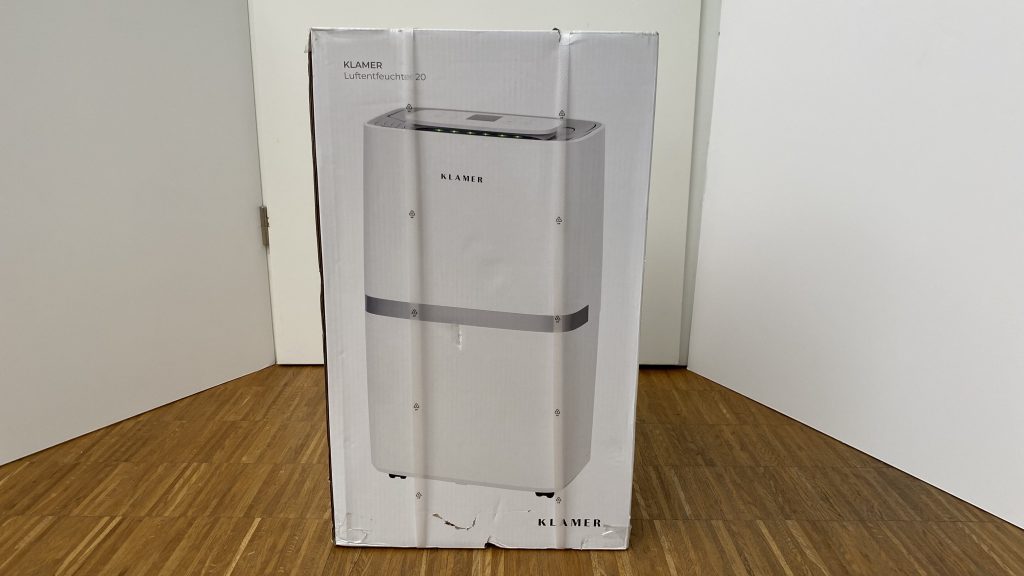 Klamer Luftentfeuchter 20 Verpackung