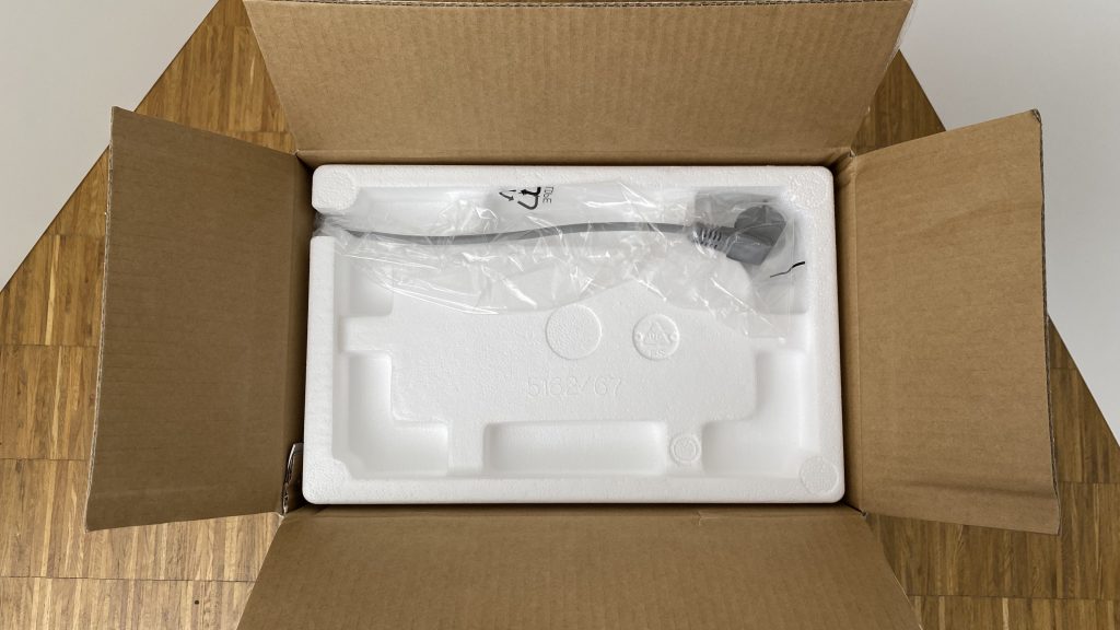 Klamer Luftentfeuchter 20 Verpackung geöffnet