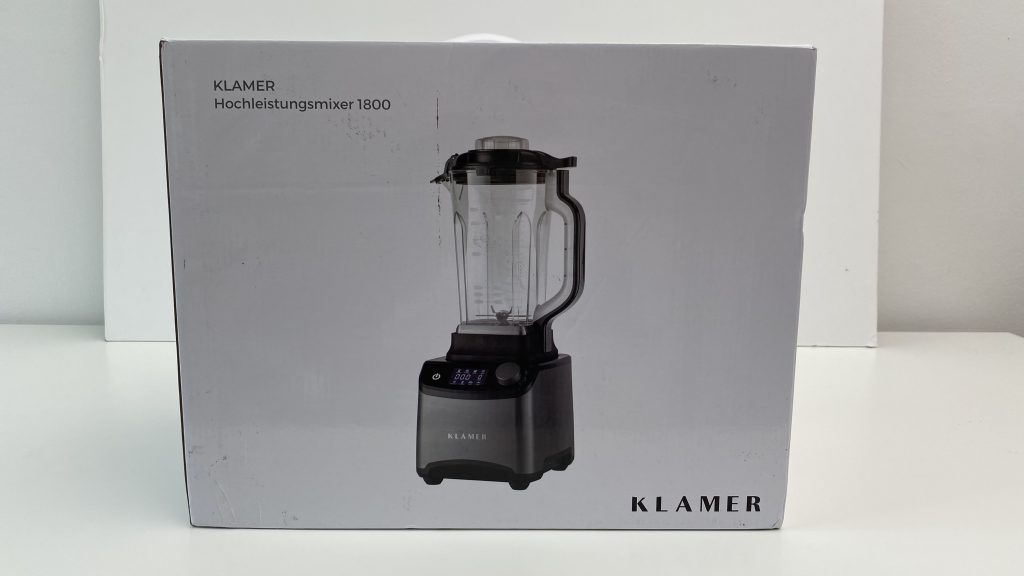 Klamer Standmixer Verpackung