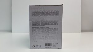 Klamer Standmixer Verpackung Seite