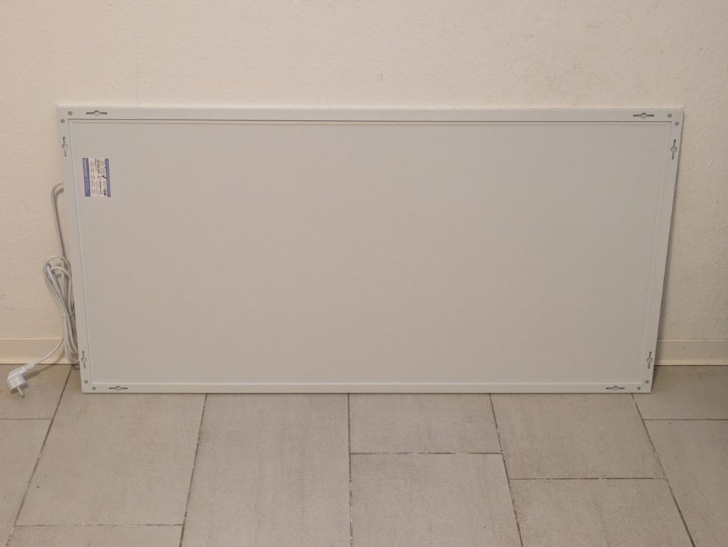 Könighaus P1000 Infrarotheizung von hinten
