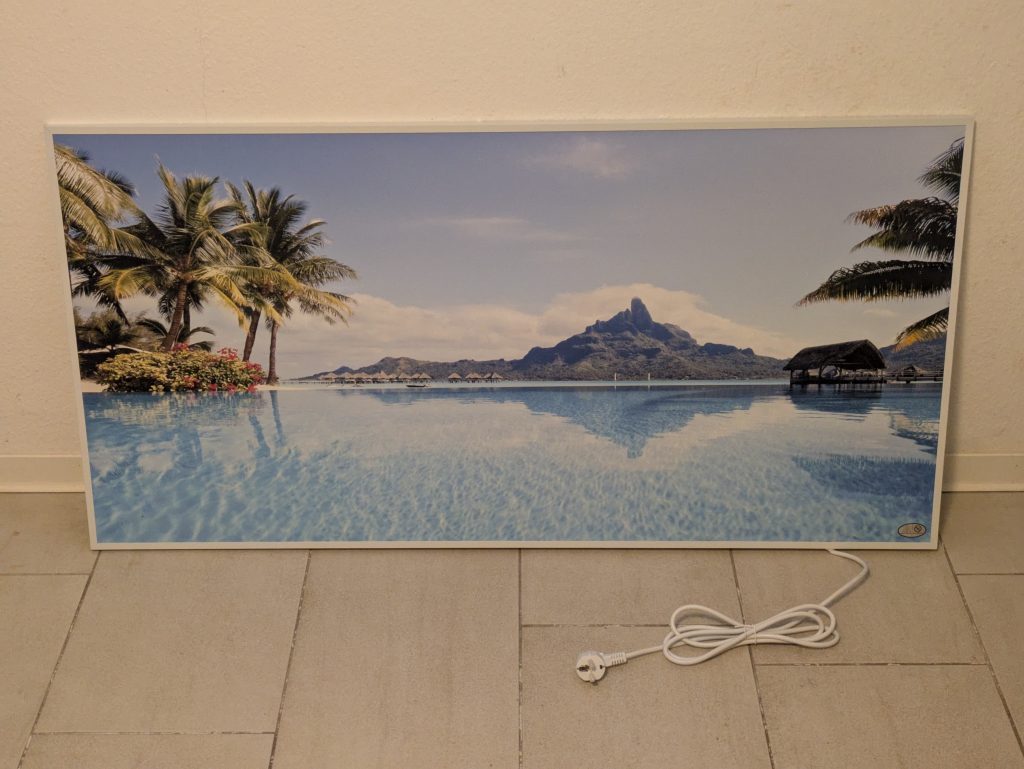 Könighaus Panorama Infrarotheizung von vorne