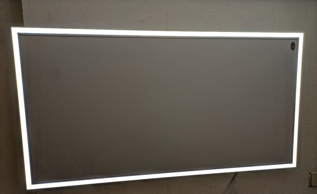 Lichtstufe der Könighaus M-1000 LED Infrarotheizung v2