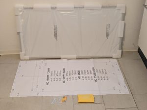 Lieferumfang der Könighaus M-1000 LED Infrarotheizung