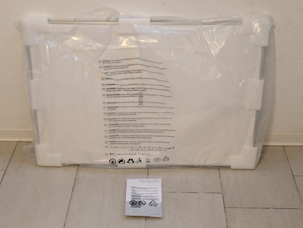 Lieferumfang der TROTEC TIH 500 S Infrarotheizung