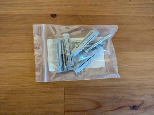 Montagematerial der Beycold 900 Infrarotheizung