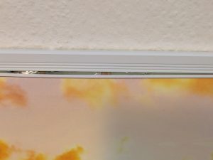 Oberer Rahmen der Heidenfeld HF-HP 105 Infrarotheizung