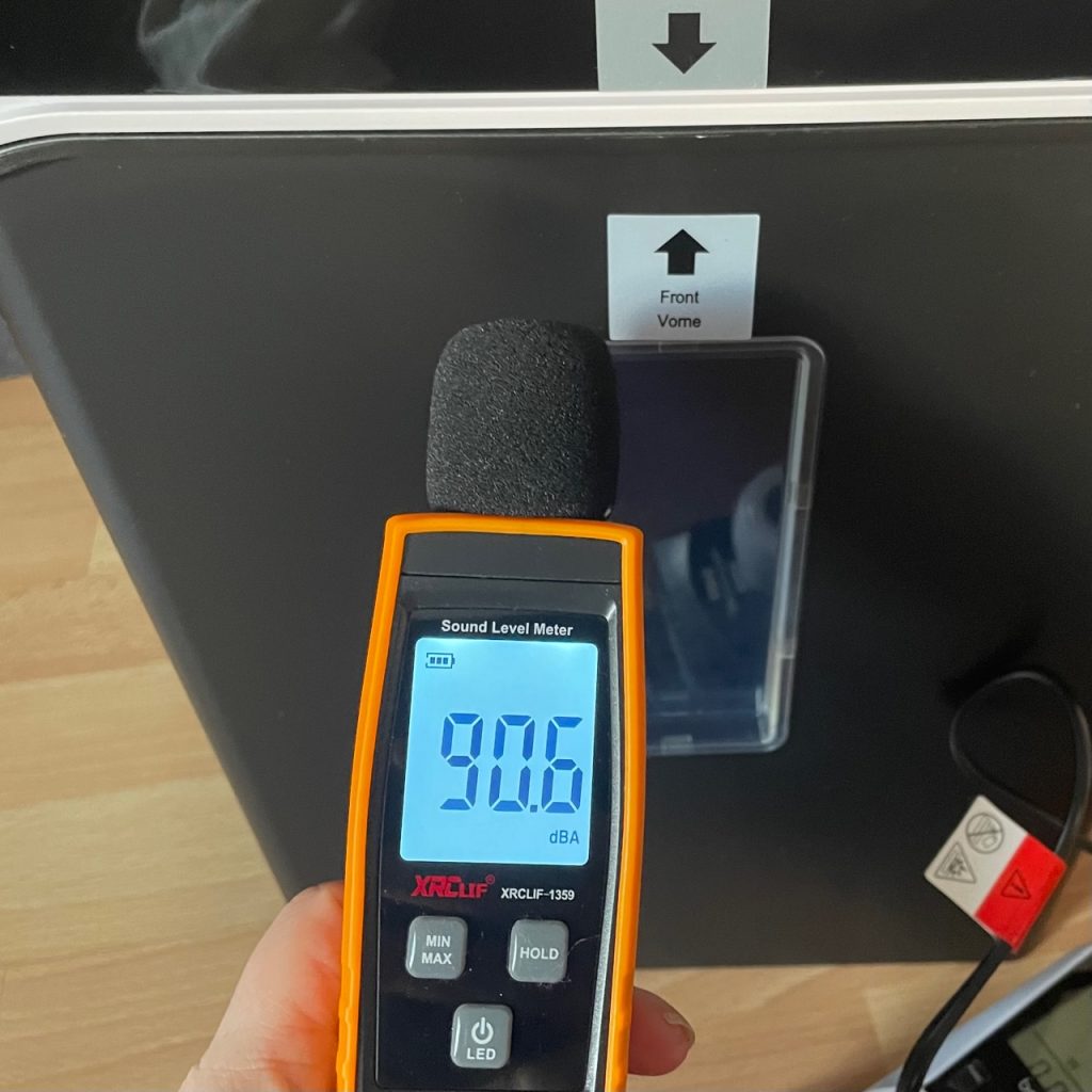 Olympia PS 53CC Aktenvernichter Lautstärke