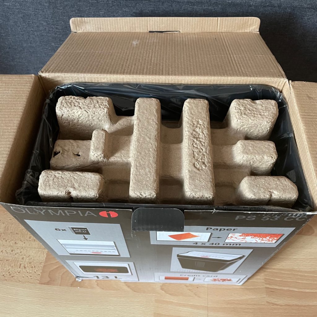 Olympia PS 53CC Aktenvernichter verpackt