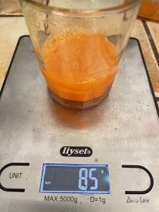 PHILIPS Domestic Appliances HR1889:70 Slow-Juicer zweiter Möhrentest