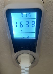 Philips PerfectCare Compact GC7844:20 Dampfbügelstation Leistung beim Aufheizen