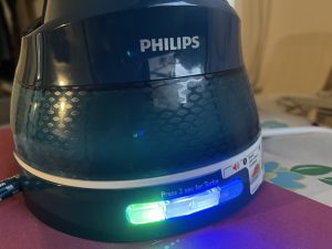 Philips PerfectCare Compact GC7844:20 Dampfbügelstation grüner ECO-Modus