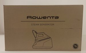 Rowenta Eco Steam Pro DG9610 Dampfbügelstation im Karton von oben