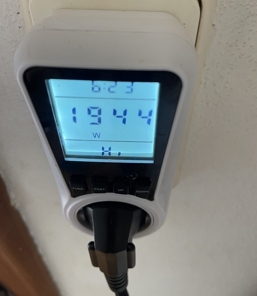 Russell Hobbs 24420-56 Dampfbügelstation Leistung beim Dauerdampf-Modus