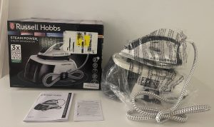 Russell Hobbs 24420-56 Dampfbügelstation ausgepackt mit Schutzfolie