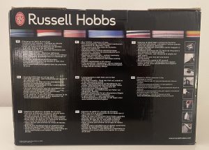 Russell Hobbs 24420-56 Dampfbügelstation im Karton von hinten