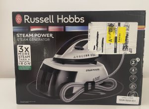 Russell Hobbs 24420-56 Dampfbügelstation im Karton von vorne
