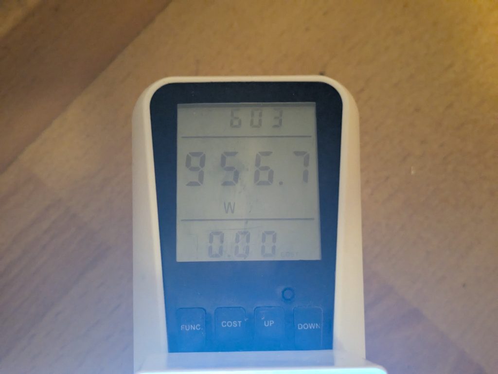 Stromverbrauch der Heidenfeld HF-HP 100-3 Infrarotheizung (3)