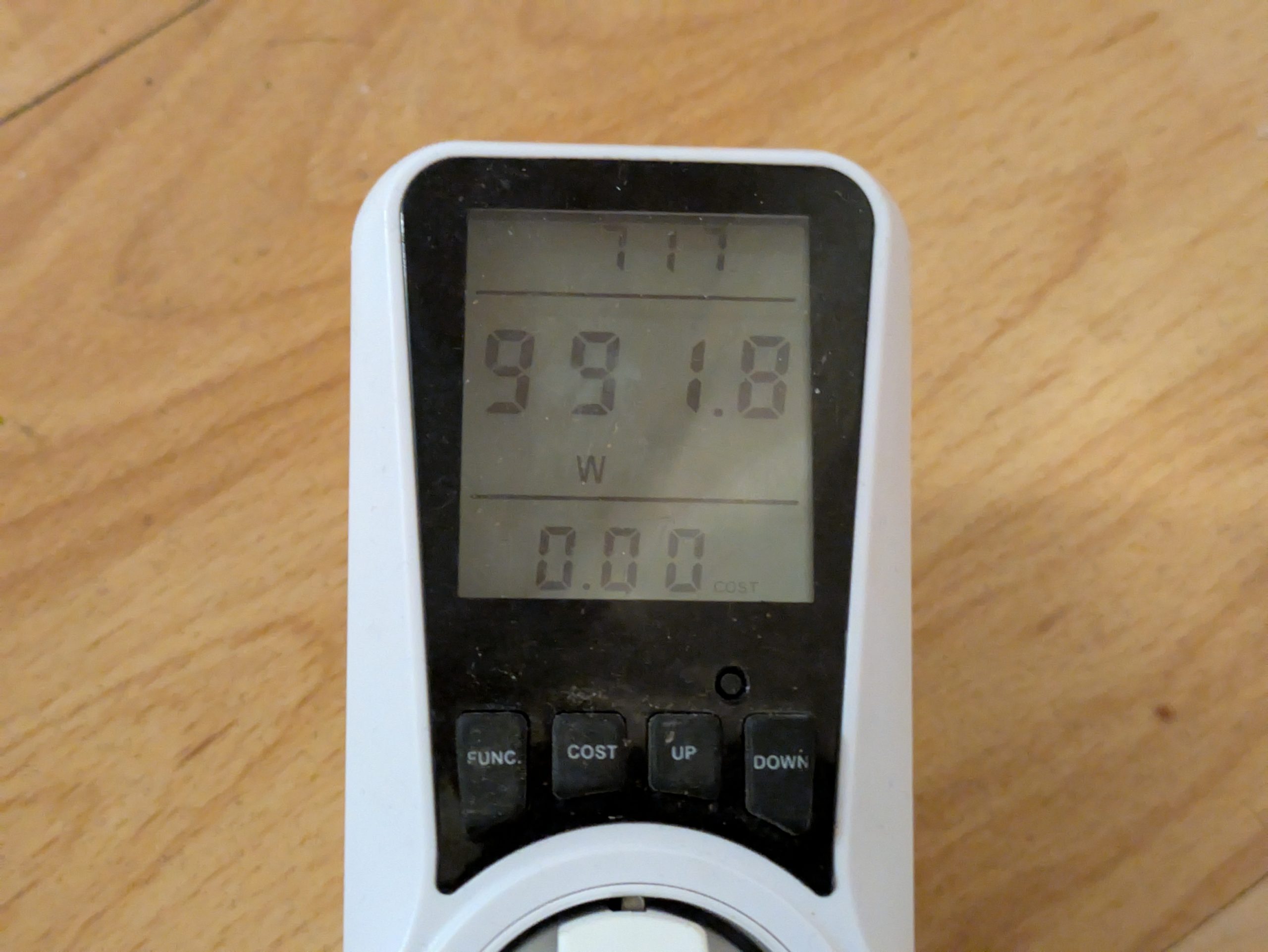 Stromverbrauch der Heidenfeld HF-HP 150 Infrarotheizung (2)