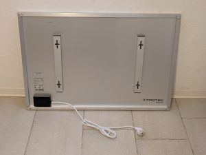TROTEC TIH 500 S Infrarotheizung von hinten