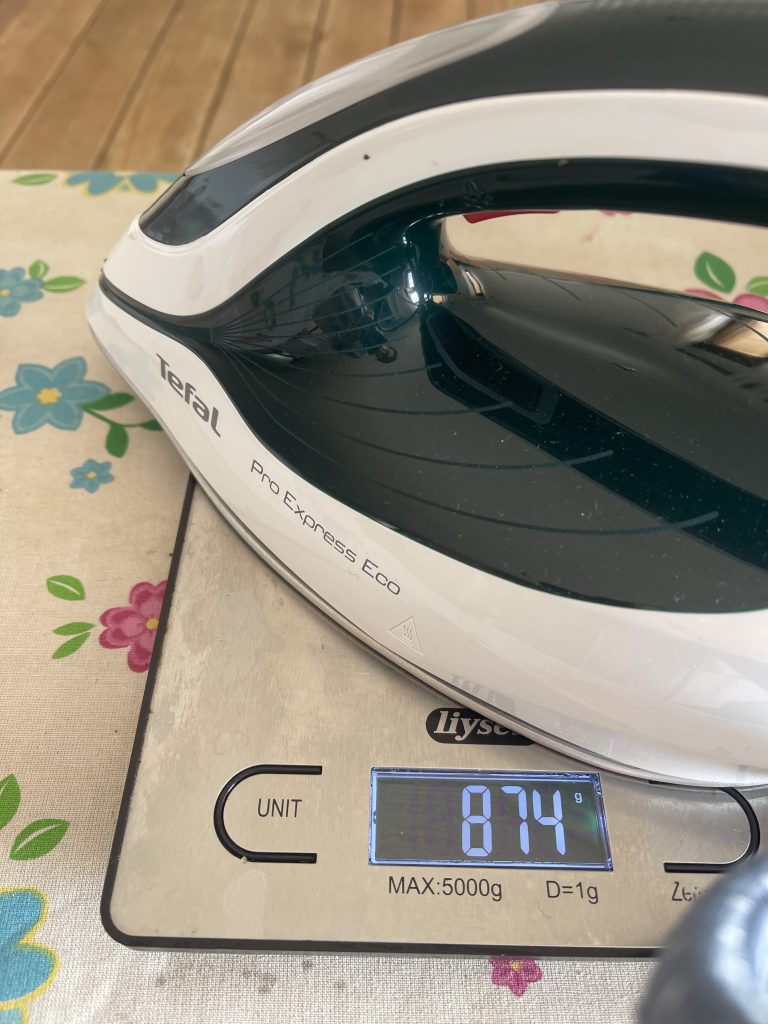Tefal Pro Express Eco GV9E21E0 Dampfbügelstation Gewicht Handstück