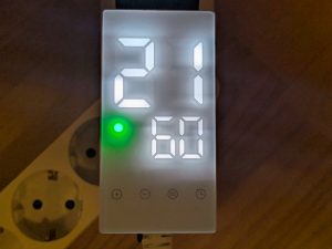 Thermostat der Heidenfeld HF-HP 100-3 Infrarotheizung (2)