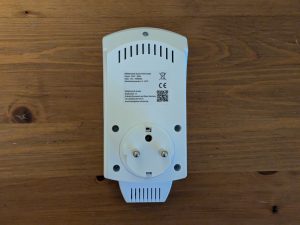 Thermostat der Könighaus P1000 Infrarotheizung von hinten