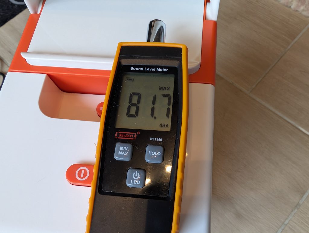 Uwant B200 SE Saugwischer Lautstärke