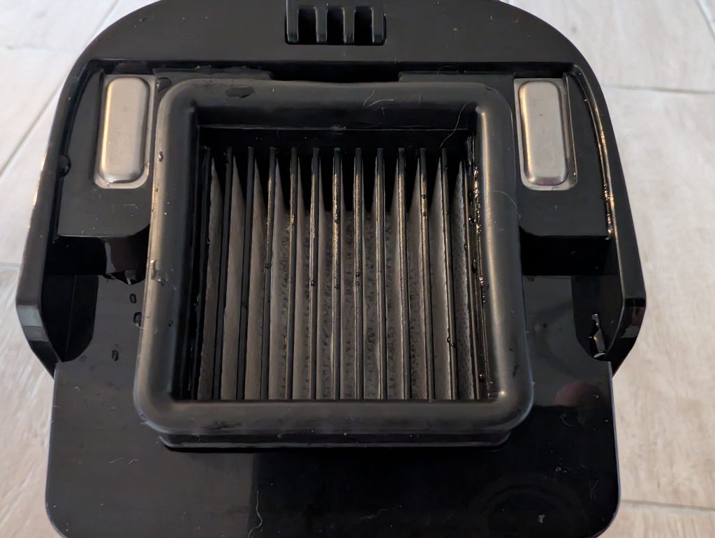 Uwant D100 Saugwischer Filter eingesetzt