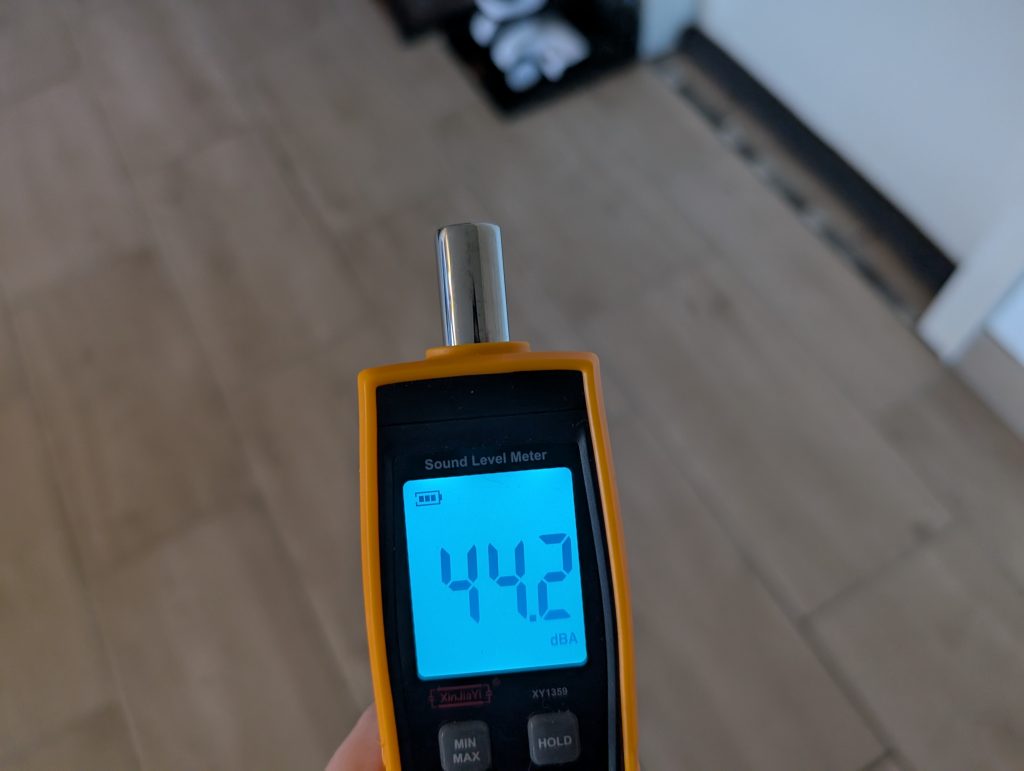 Uwant D100 Saugwischer Lautstärke Trockung