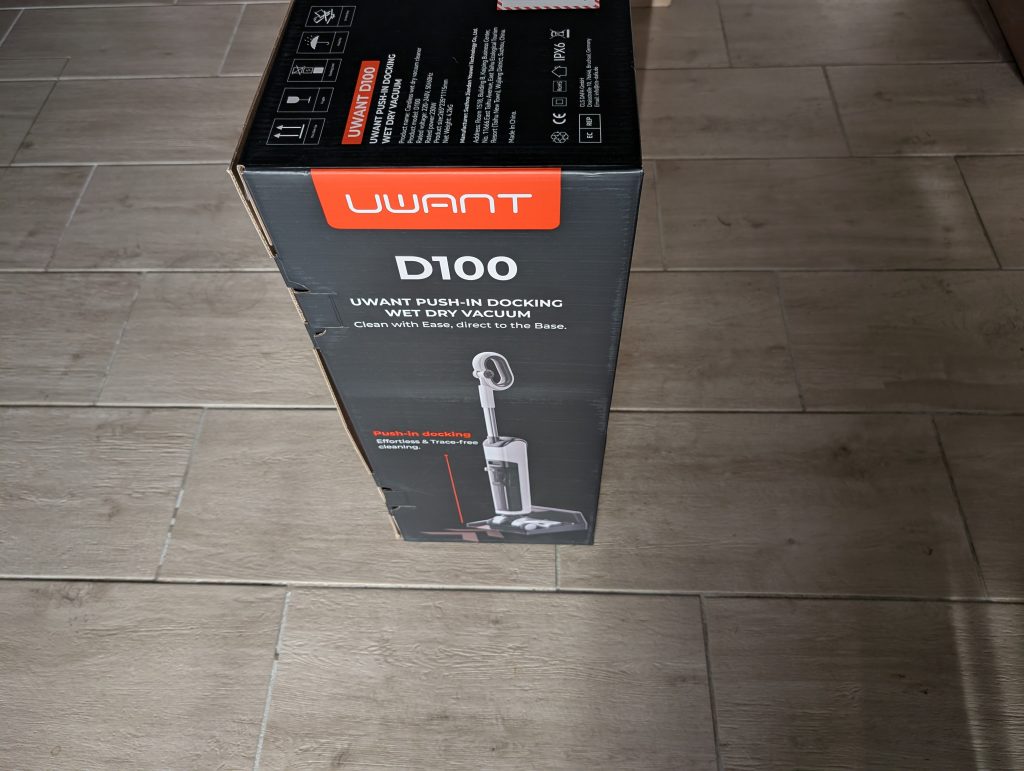 Uwant D100 Saugwischer Verpackung